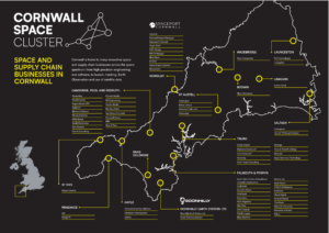 Cornwall Space Cluster, Space and Supply chain business in Cornwall